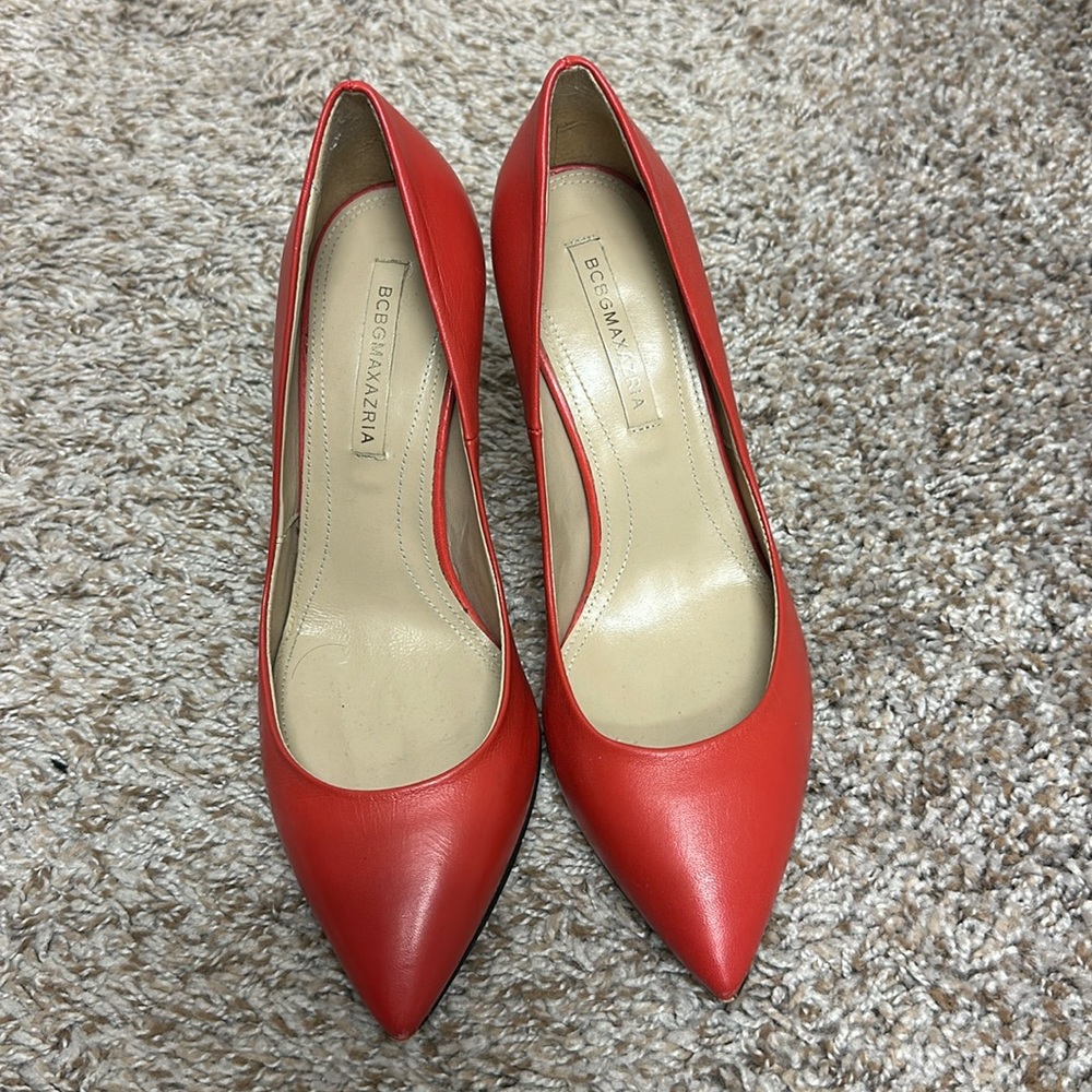 Red Bcbg maxazria heels